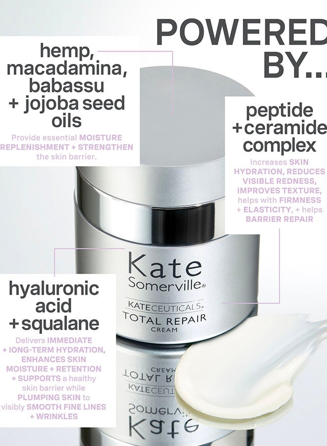 Kate Somerville KateCeuticals Total Repair Cream – Anti-Aging Moisturizer for Firm Skin - Image 3